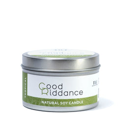 Good Riddance - Tropical Candle - Tin - 165g